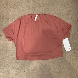 NWT! Abrasion Resistant Training Tee in Brier Rose